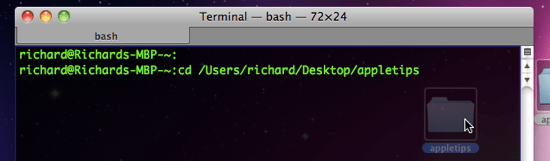Terminal-appletips