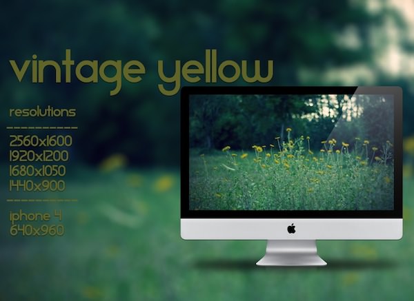 Vintage Yellow