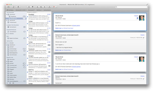 mail layout lion