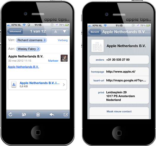 Locatie delen iOS 2