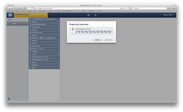 Download iDisk