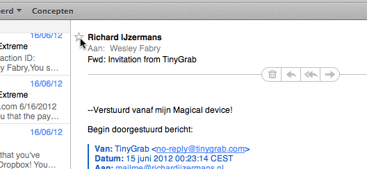 vip aanmaken