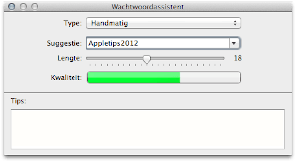 wachtwoordassistent