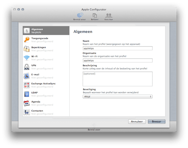 algemeen apple con