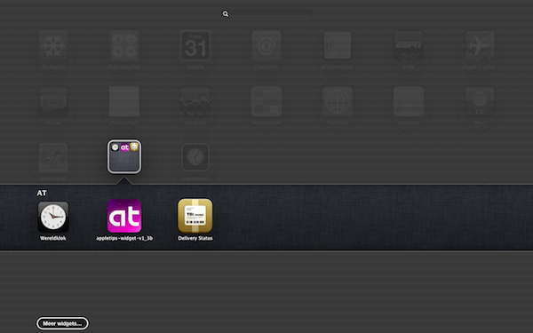 Dashboard folders