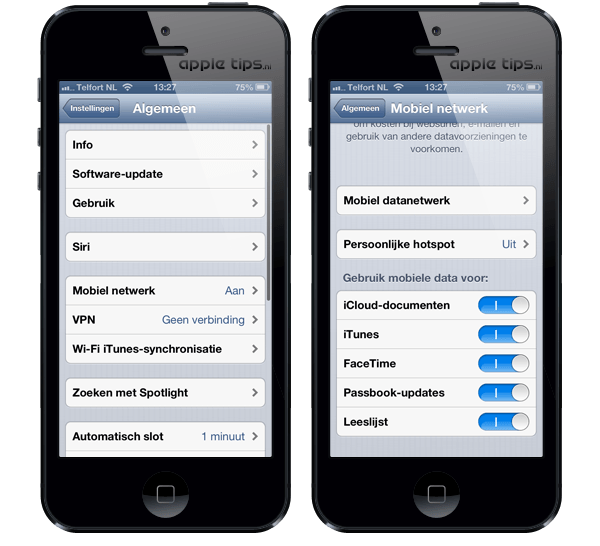 Mobiel iCloud