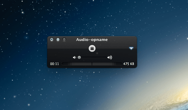 Quicktime-audio-opname 2