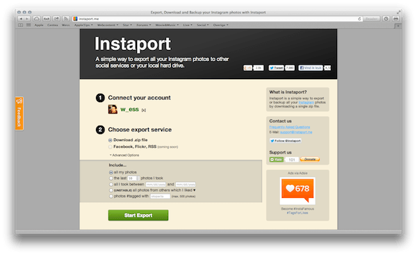 Instaport
