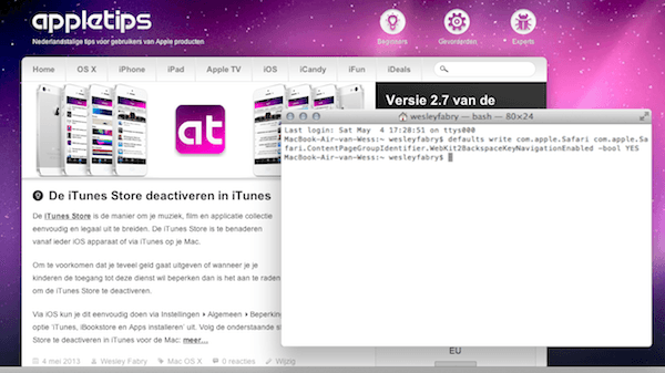 safari6deleteknop