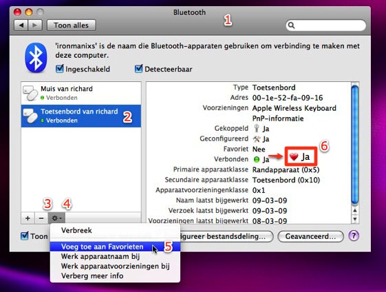 bluetooth-favs bluetooth-favs