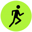 Apple Watch icon voor work-out