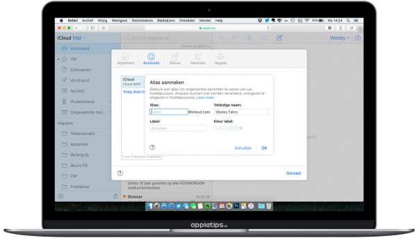 Alias aanmaken voor je iCloud Mail e-mailadres (iOS / Mac ...
