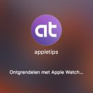 mac en macOS ontgrendelen Apple Watch