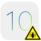 iOS 10 bugs logo appletips