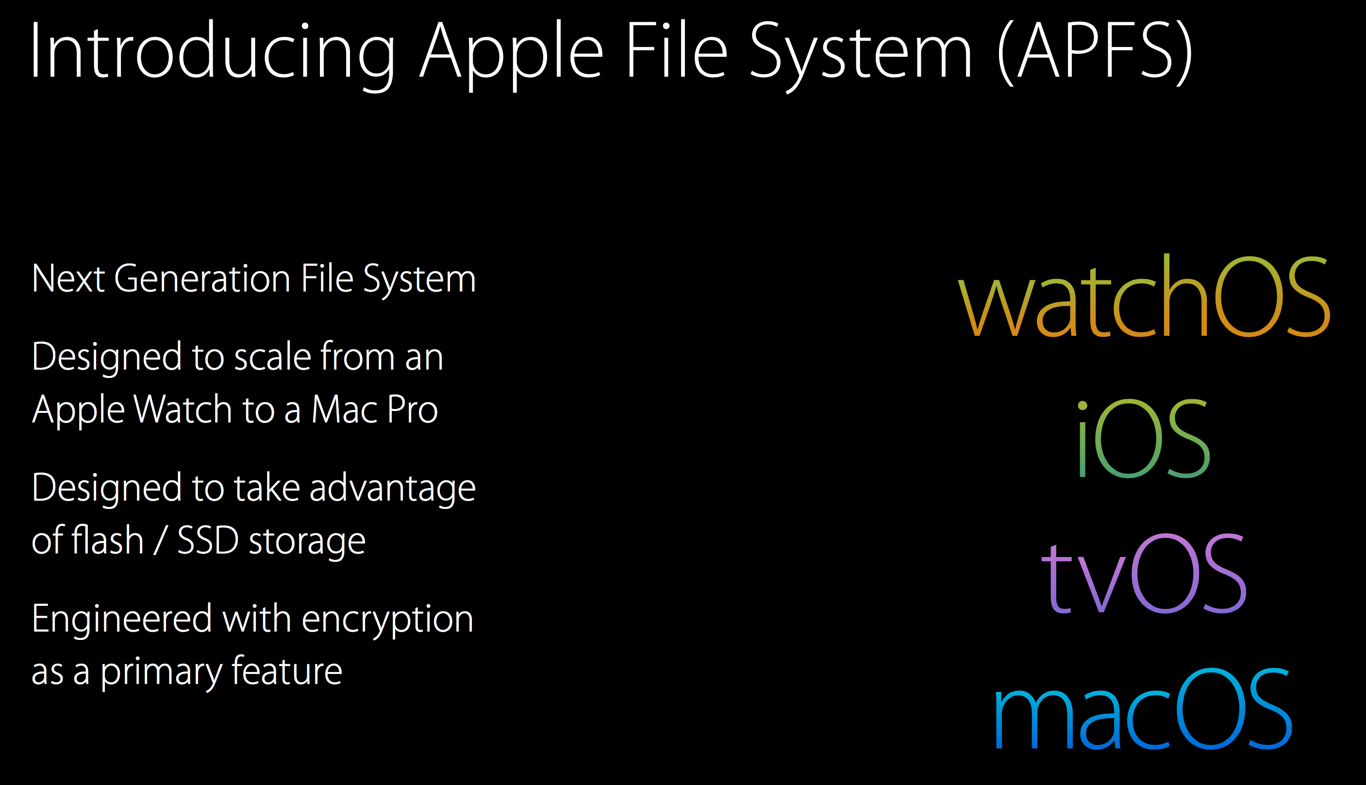 Apple file system что это